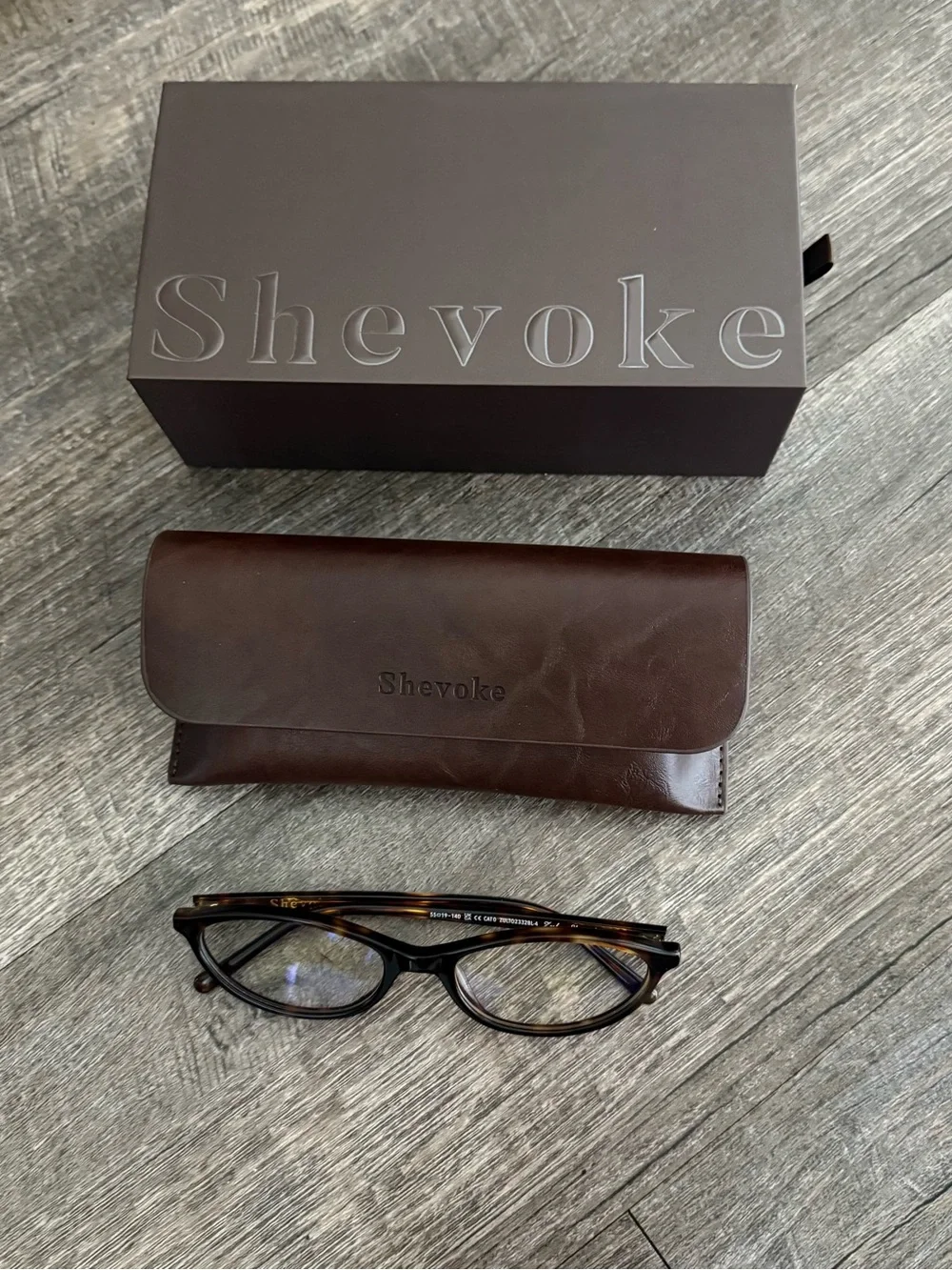 Shevoke ZULU Tortoise Blue Light Glasses